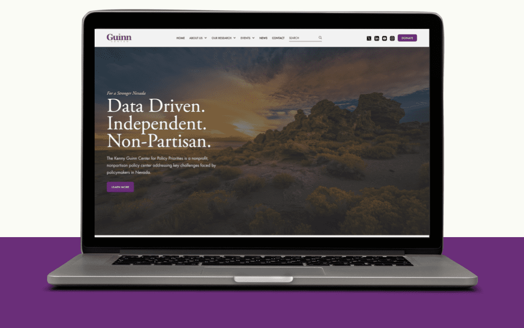 Guinn Center Website Redesign