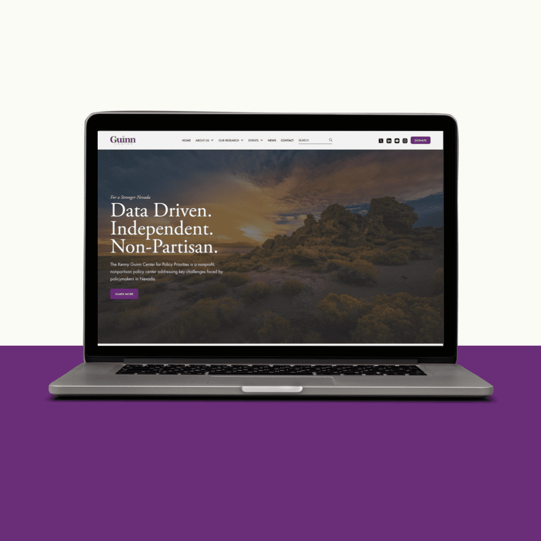 Guinn Center Website Redesign